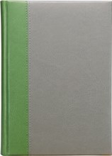 Ежедневник датированный А5 Sevilia серо-зелено-светлый