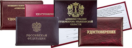 Удостоверения, пропуска и дипломы