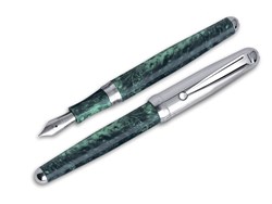Ручка перьевая Signum Orione Verde Argento, перо сталь