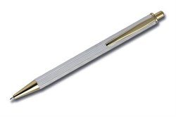 Ручка шариковая Signum Auriga Argento Linea GT, нажимной механизм - фото 6583