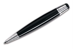 Ручка шариковая Signum Nova Nero Mignon CT, укороченная - фото 6591