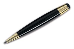 Ручка шариковая Signum Nova Nero Mignon GT, укороченная - фото 6592