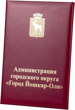 Папка адресная A4 Бумвинил БЭСТ бордовый образец тиснения-1