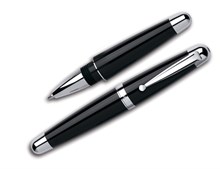 Ручка шариковая Signum Solare Nero CT, укороченная