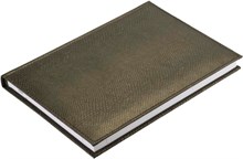 Ежедневник недатированный А5 Pitone Metal зеленая маслина