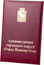 Папка адресная A4 Бумвинил БЭСТ бордовый образец тиснения-1