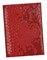 Бумажник водителя Triumf натуральная кожа отделка Croco красный