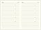 Внутренний блок ежедневника недатированного А5 Touch синий темный/желтый в гибкой обложке